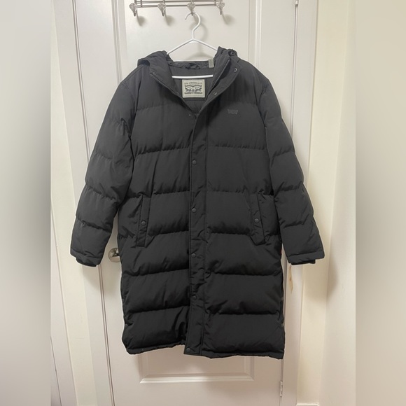 Levi's Mens Levi's Men's Arctic Cloth Extra Long Parka. NWT puffer coat. - Picture 7 of 11